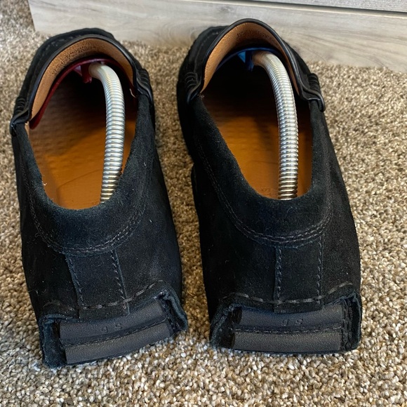 GENTLE SOULS - MATEO DRIVER PENNY LOAFER Black Suede 11.5 - Picture 11 of 15